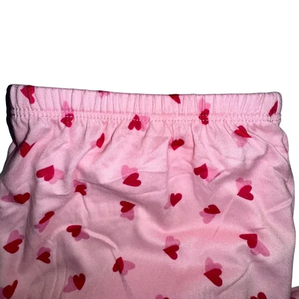 CHRISTIAN SIRIANO Soft Pink Pajamas Hearts Valentine's Day Women's Pajamas large - Image 6