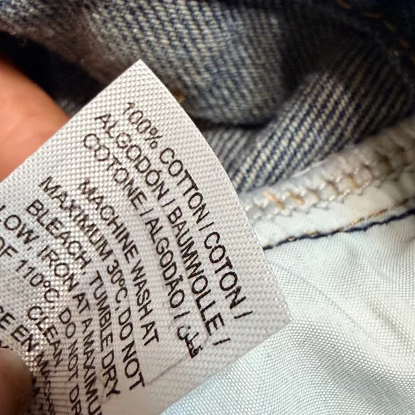 Edikted‎ Women Blue Wide Leg Jeans High Rise Baggy Denim Size S Medium Wash - Image 6