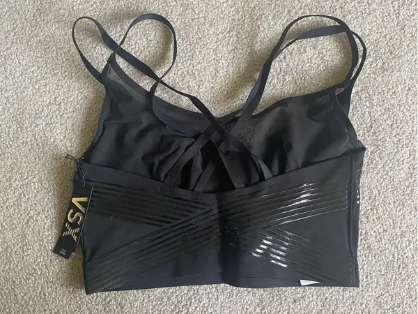Victoria's Secret Black Multi-Strap Sports Bra Tank - Image 6