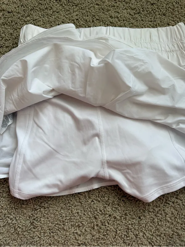 JoyLab White Athletic Skort with Built-In Short Liner - Image 4