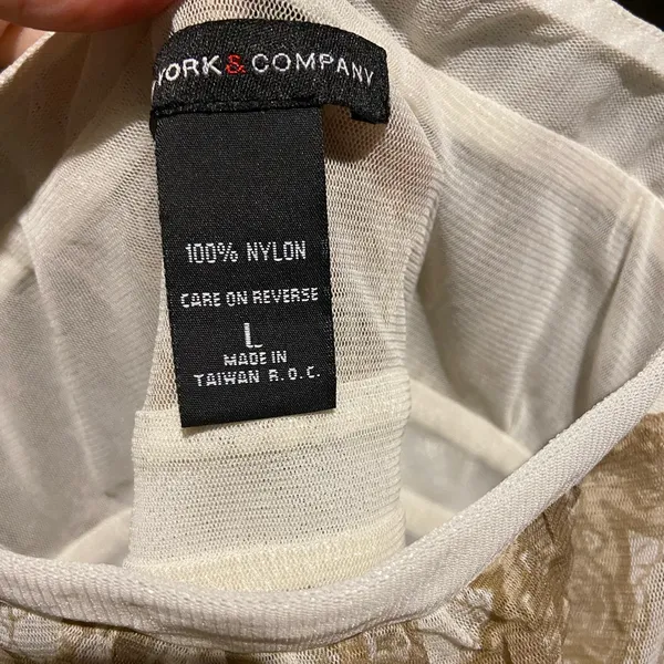 New York & Company chiffon Tank Top - Image 2