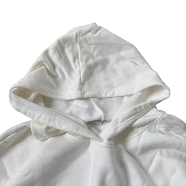 NEW Beyond Yoga Happiness Crop Hoodie Fresh Snow Cream Ivory - Image 6
