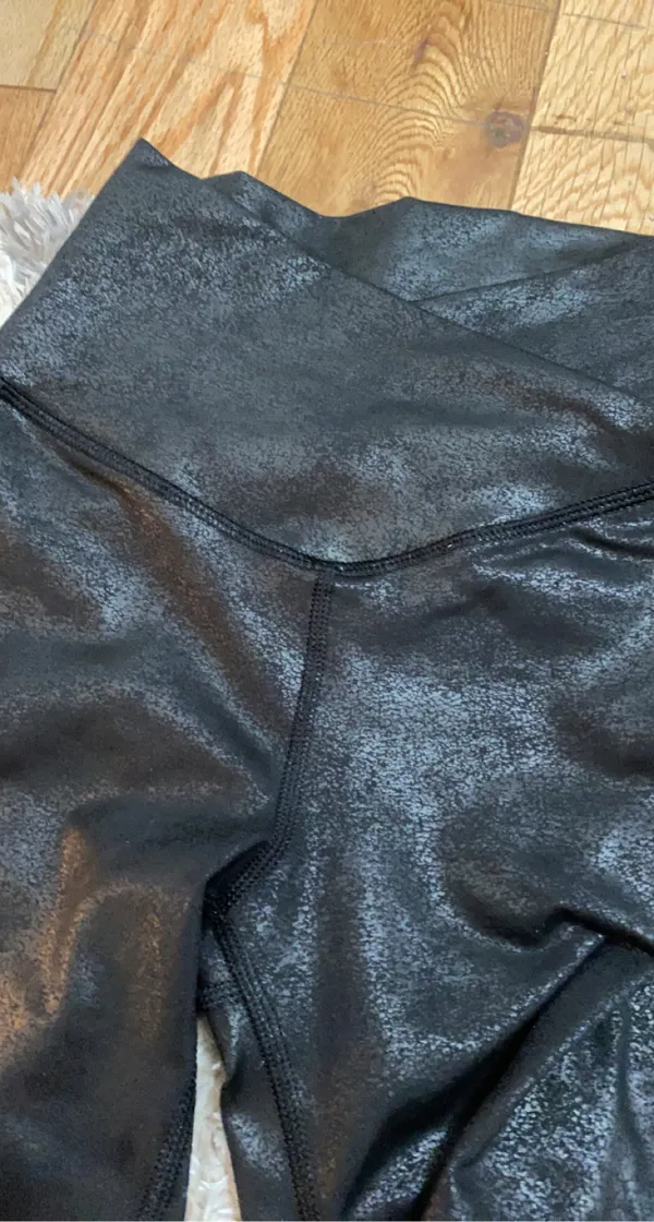 American Eagle Arie Leather Leggings - Image 4