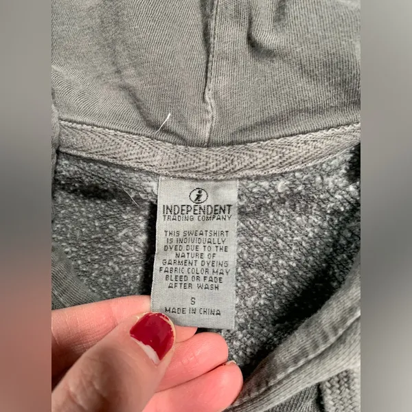 Call her daddy barstool Gray Hoodie small - Image 10