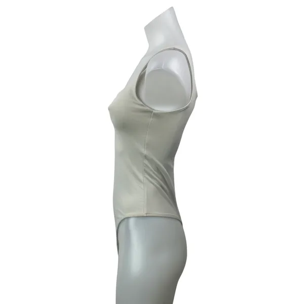 Bundle of 2 Aritzia Babaton Gray Blue Square Neck Thong Tank Bodysuit Top Size S - Image 2
