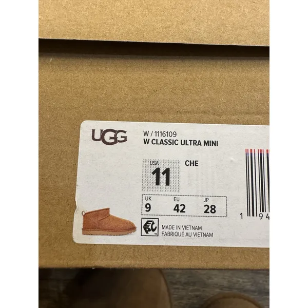 UGG Women's Classic Ultra Mini Boots Authentic Style 1116109 Size 11 - Image 11