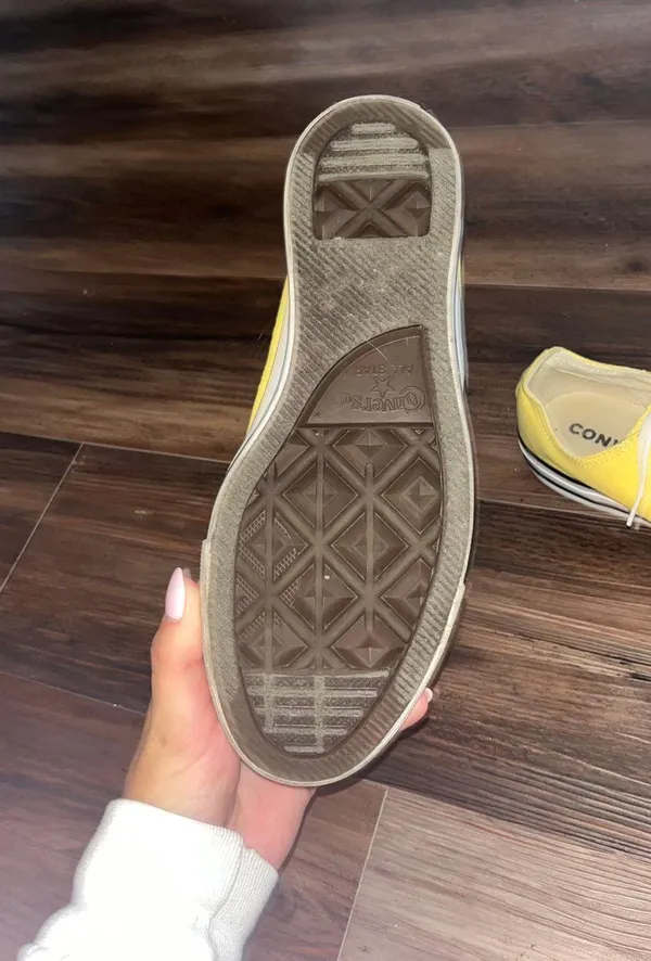 Converse Yellow Shoes - Image 2