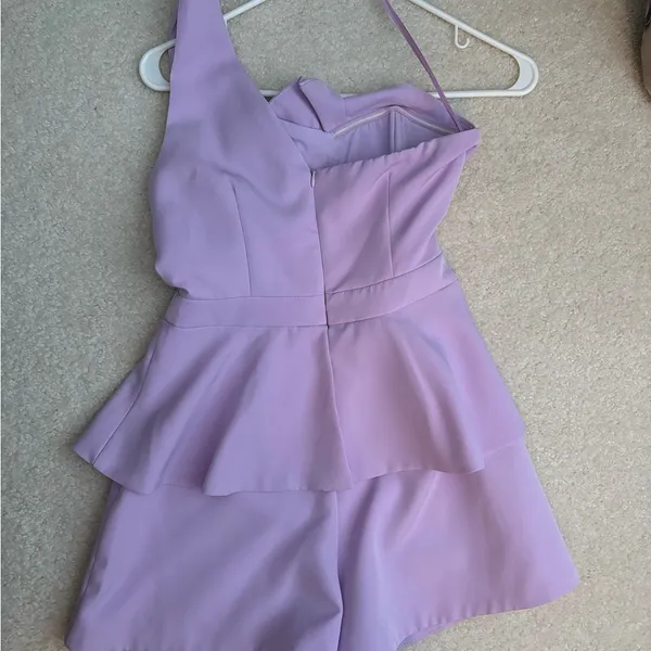 DO+BE Light Purple Romper Semi Formal - Image 3