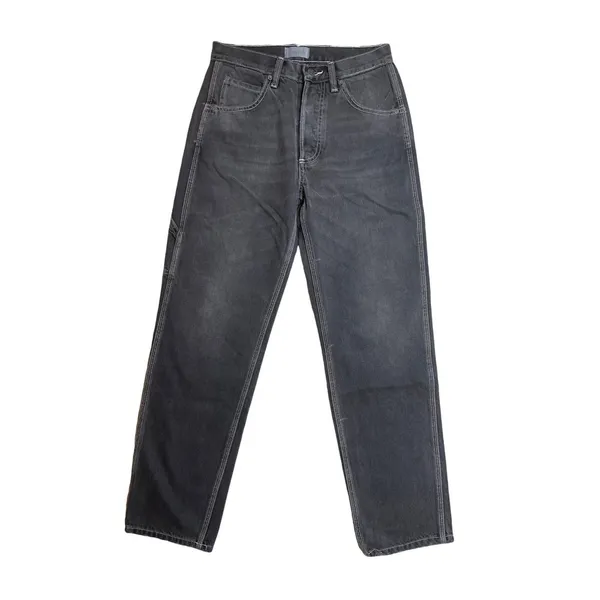 Free‎ People Boyish Jeans Baily Carpenter Black Midnight Cowboy 27 $198 - Image 2
