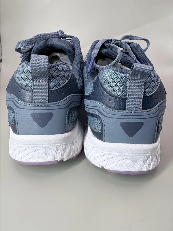 Athletic Shoes Women’s 7.5 Gray Purple Skechers Go Run Consistent Mesh - Image 3
