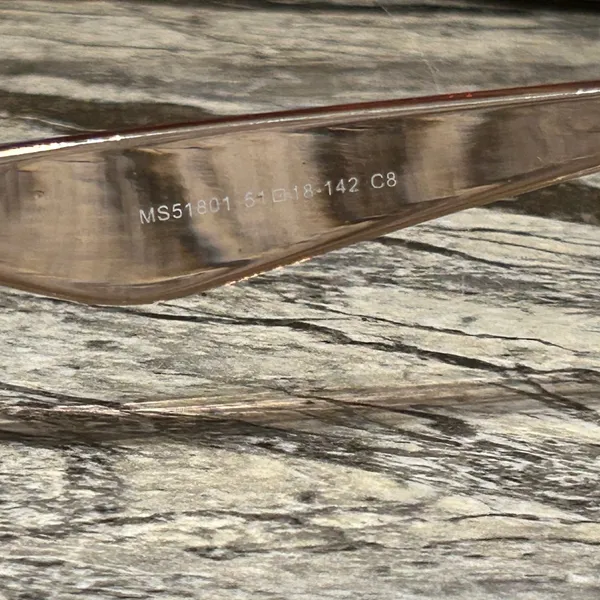 Stylish Transparent Sunglasses Brown - Image 4
