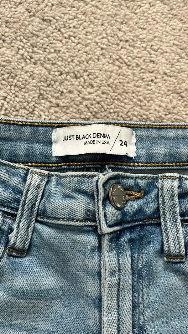 Just Black Denim Jeans - Image 4