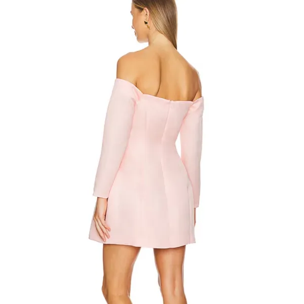 Elliatt Vida Dress in Pink - Image 3