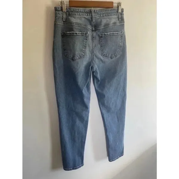Women's Vervet Jeans High‎ Waist Distressed Blue, Size 28 EUC! 0178 - Image 5