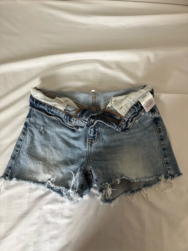 Daze Jean Shorts Blue Size 25 - Image 7