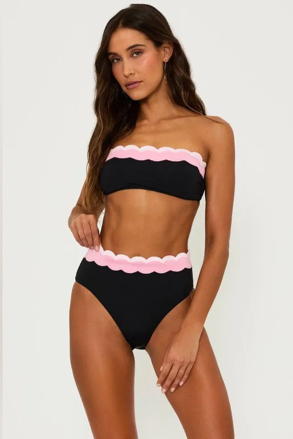 Beach Riot Harriet high waist Bottom Sweet Berry Wave, Size small , $98 - Image 10