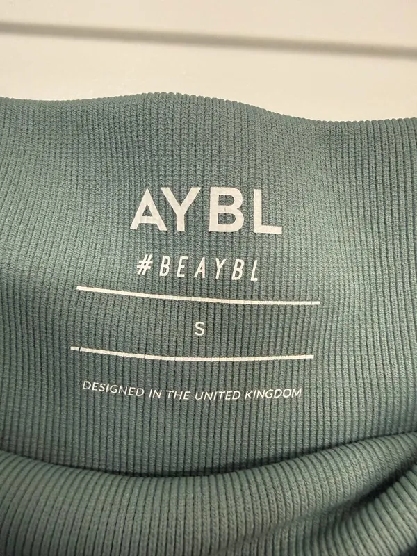 AYBL Reflex Seamless High Rise Leggings Teal Green S - Image 4