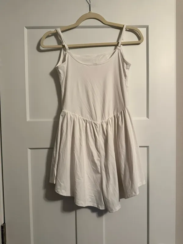 White athletic romper Size M - Image 2