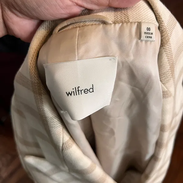 WILFRED Plaid Double Breasted Blazer - Image 6