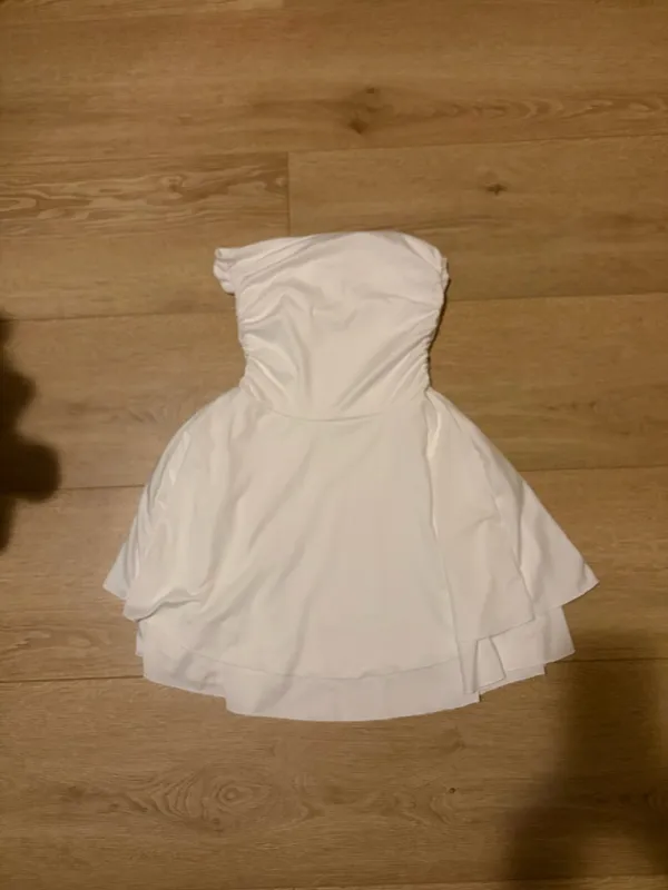 Princess Polly White tube dress - Image 3