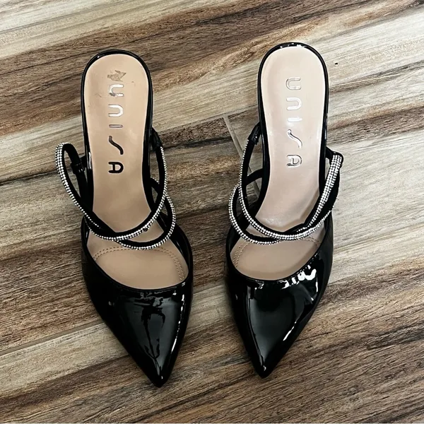 Unisa black pointy toed heels - Image 2