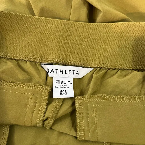 Athleta Women’s Vienna Slim Pants Tapestry Gold Sz 8 Tall‎ Career Office - Image 5