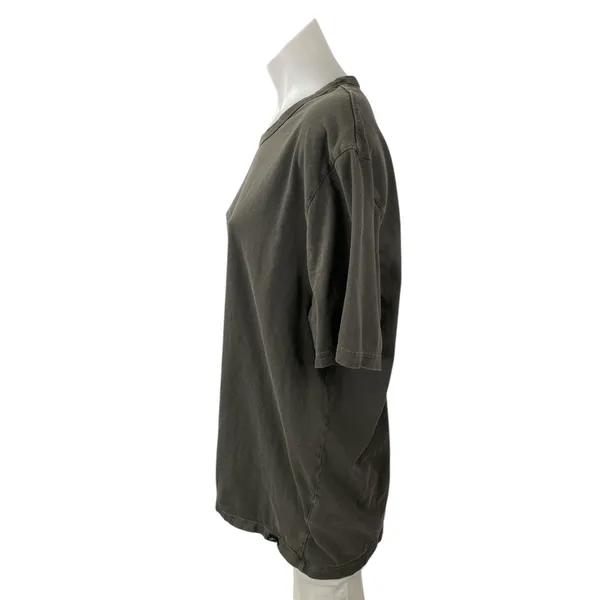Madewell All Day Tee Oversized Gray Short Sleeve Crew Neck Boxy T-Shirt Top XL - Image 3