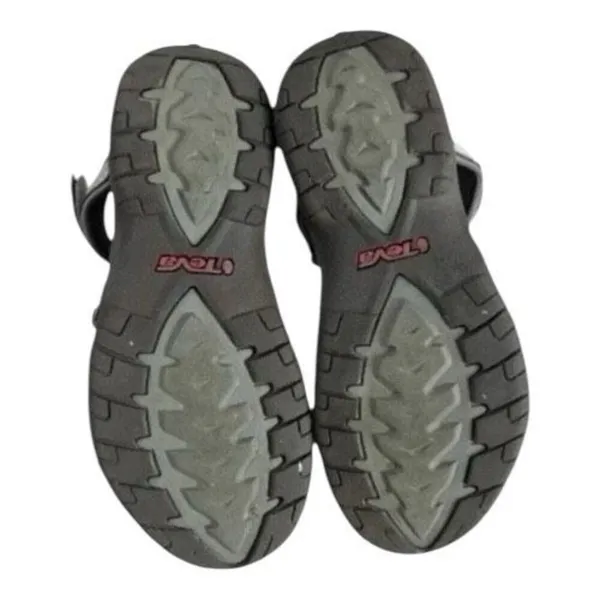 TEVA Tirra Women Sport Sandals Size 7 Brown Hiking Outdoor Trail Water Shoes - Image 9
