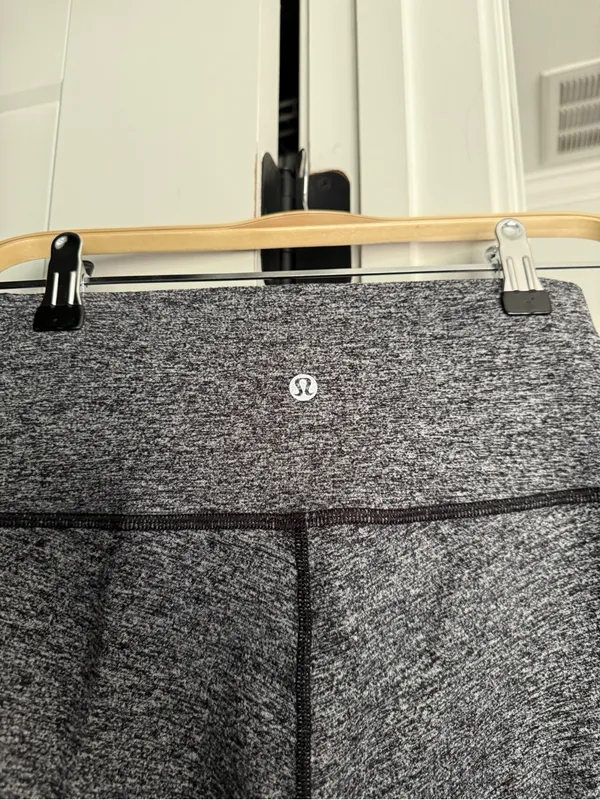 Lululemon gray high rise‎ stretch leggings - Image 3