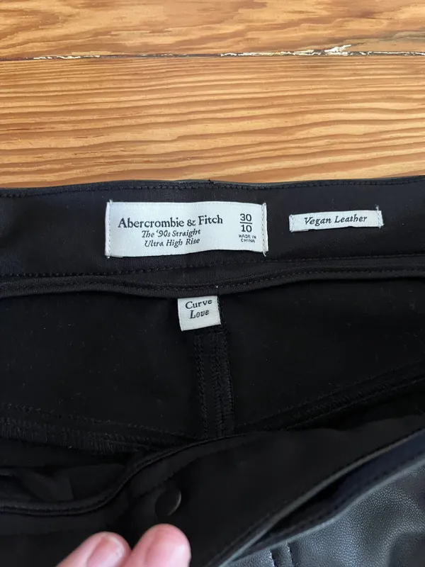 Abercrombie Leather Pants - Image 5