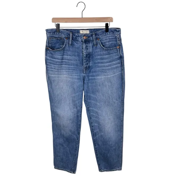 Madewell Rigid Stovepipe Jeans in Portsmouth Wash Women's Size 31 AJ206 Cotton - Image 2