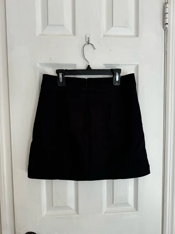 Express black lace up mini skirt  - Image 2