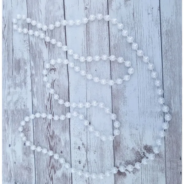 Extra Long Faux Pearl Necklace - Can Be Layered - Image 3