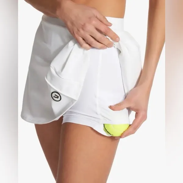 Vuori White Mini Skirt - Image 2