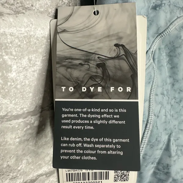 Lululemon Fast and Free High Rise Short 10" Tie Dye NWT Size 2 (ITYB) LW7BKCS - Image 10