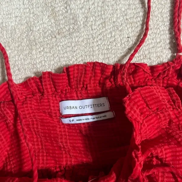 Urban Outfitters lace up crop top - Image 3