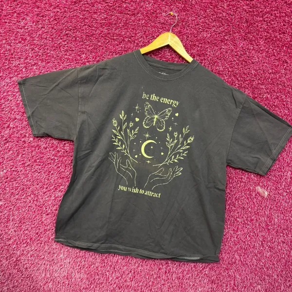 Be the energy you wish to attract T-shirt size O/S. - Image 3