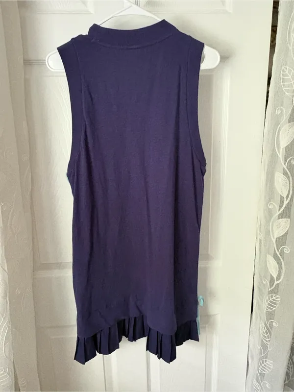 New Anthropologie Daily Practice Layer Up mini dress size S NWT cotton - Image 9