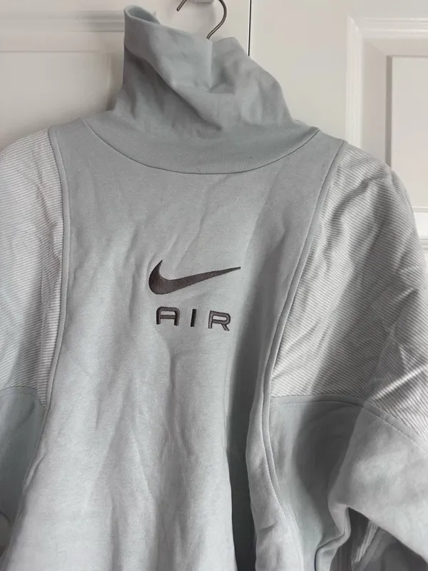 Nike Air Sweatshirt Turtleneck Corduroy Fleece Sweater High Neck NWT S‎ - Image 6