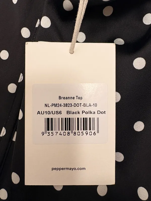 Pepper Mayo Polka Dot Top - Image 8