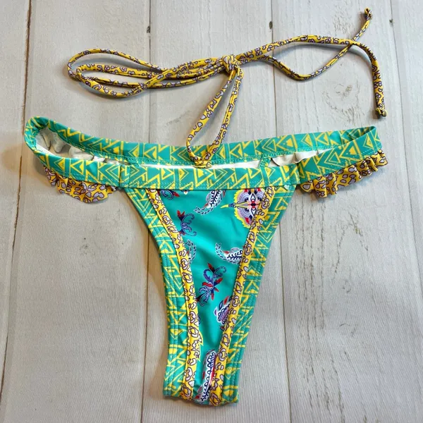 NEW - Shein - Women’s Multi-Color Thong Bikini Set - Size Small - Image 7