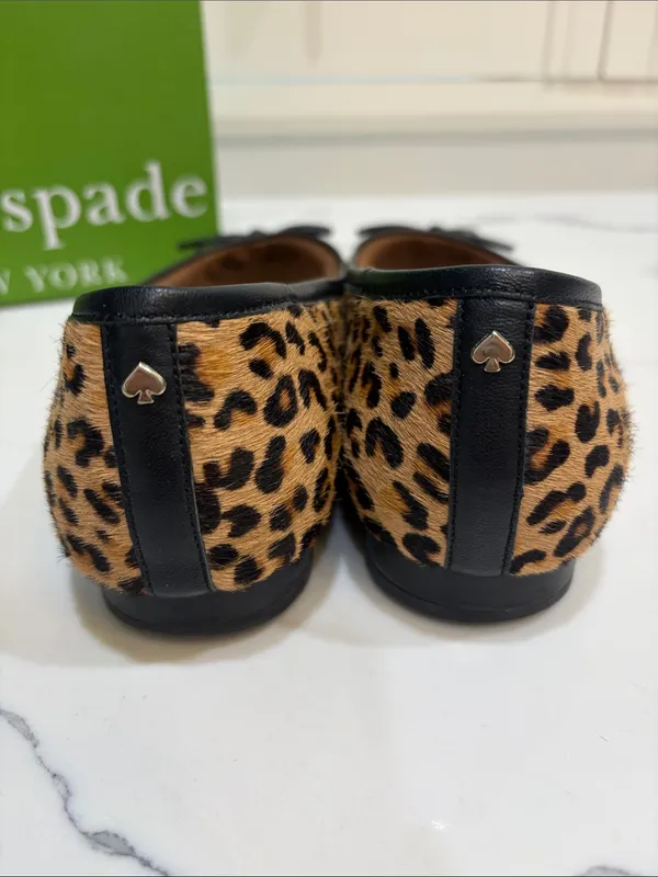 Kate Spade leopard flats - Image 3