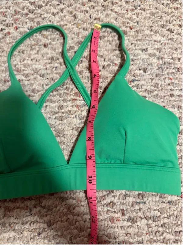 Splits59 Theo Rigor Bra Grass Green Sport- Size Small - Image 6