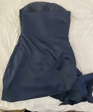 Navy Blue semi formal dress - Image 2