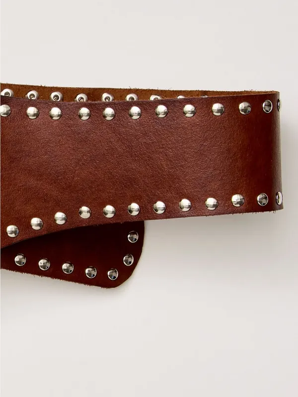 NWT Free People Hera Hip Belt in Cognac - Image 3