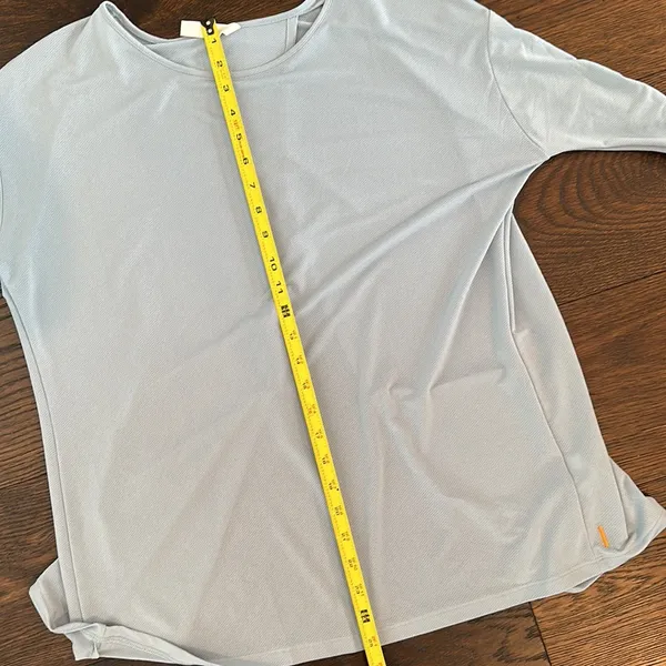 Lucy Active Long Sleeve Shirt Blue Medium - Image 9