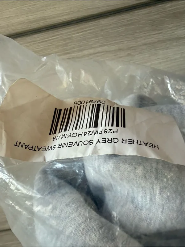 Sp5der Souvenir Sweatpant Grey Medium NWT IN PACKAGE - Image 10