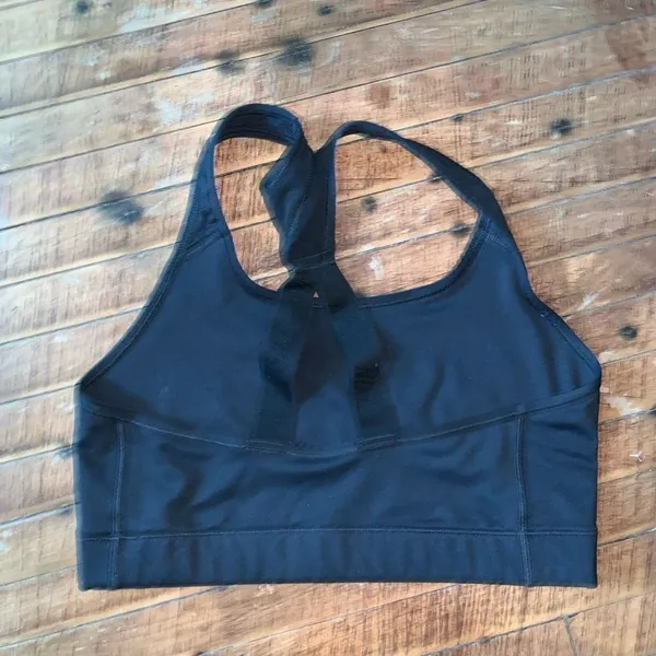 Nike Just Do It black and white M low impact sports bra - Image 2