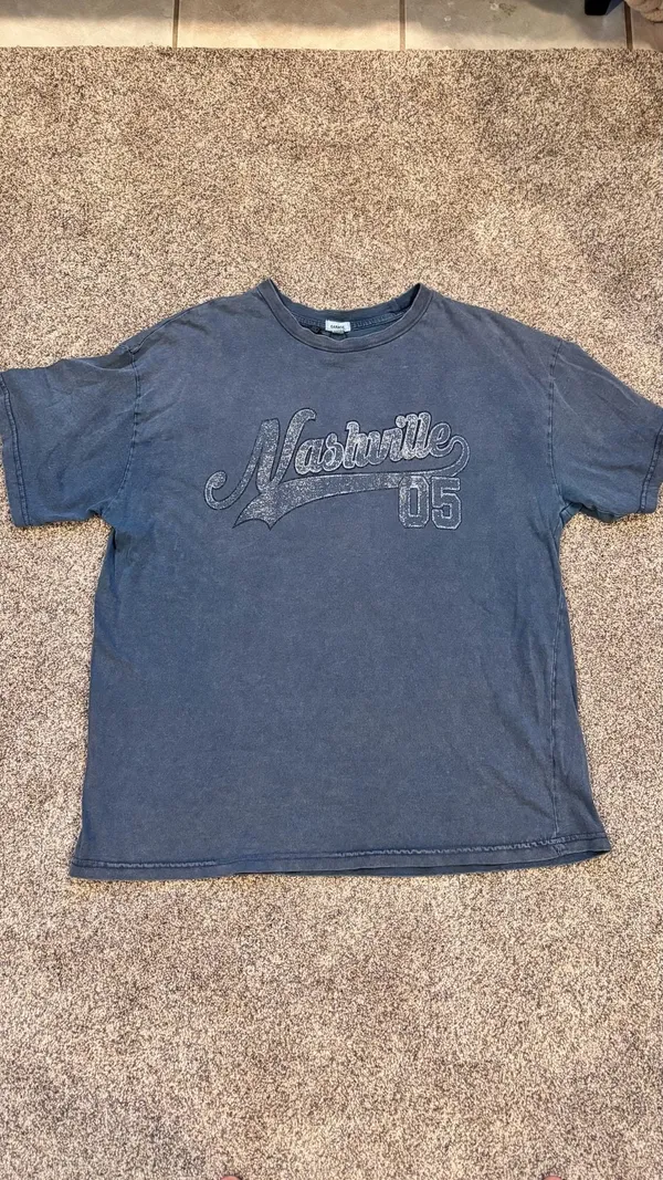Garage Nashville Graphic Oversized Vintage Wash - Image 5