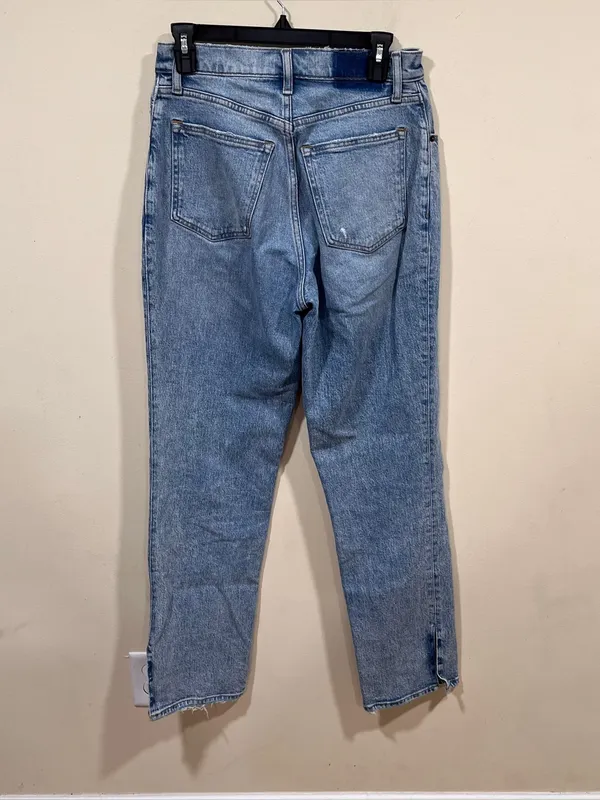 Abercrombie & Fitch 90s straight ultra high rise classic Blue denim SZ 6 Regular - Image 8